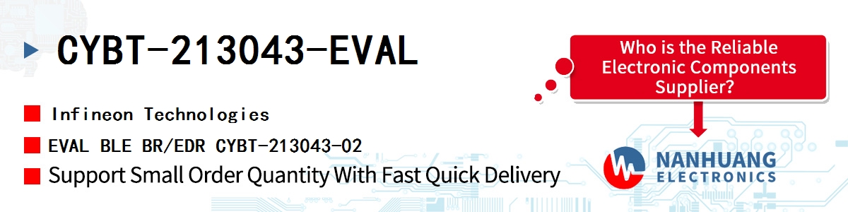 CYBT-213043-EVAL Infineon EVAL BLE BR/EDR CYBT-213043-02