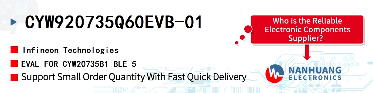 CYW920735Q60EVB-01 Infineon EVAL FOR CYW20735B1 BLE 5