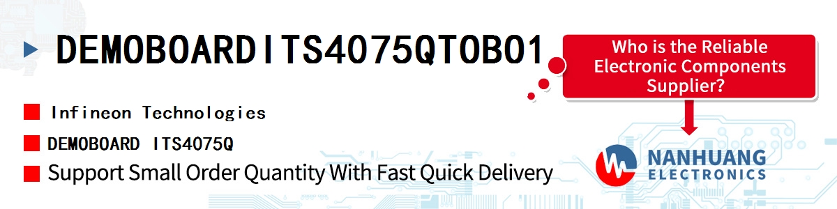 DEMOBOARDITS4075QTOBO1 Infineon DEMOBOARD ITS4075Q