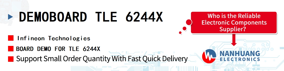 DEMOBOARD TLE 6244X Infineon BOARD DEMO FOR TLE 6244X