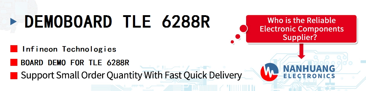 DEMOBOARD TLE 6288R Infineon BOARD DEMO FOR TLE 6288R