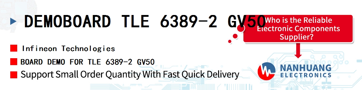 DEMOBOARD TLE 6389-2 GV50 Infineon BOARD DEMO FOR TLE 6389-2 GV50