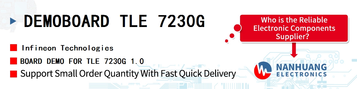 DEMOBOARD TLE 7230G Infineon BOARD DEMO FOR TLE 7230G 1.0