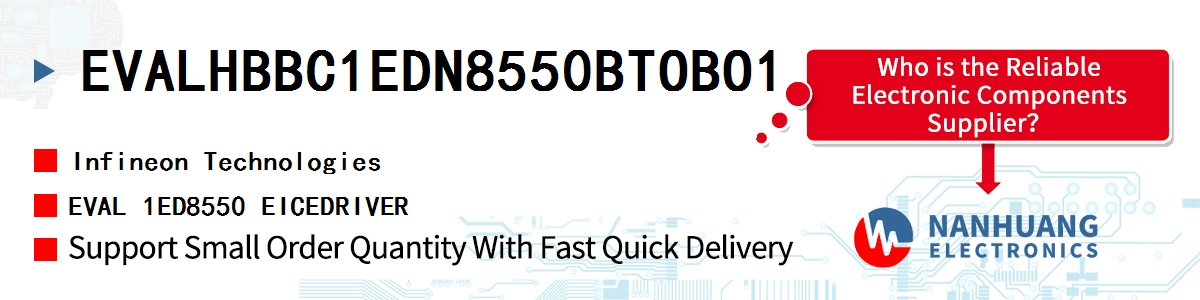 EVALHBBC1EDN8550BTOBO1 Infineon EVAL 1ED8550 EICEDRIVER