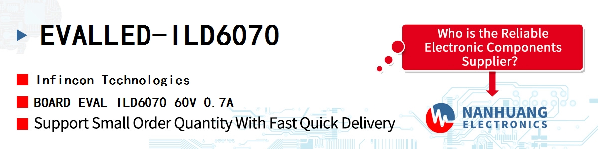 EVALLED-ILD6070 Infineon BOARD EVAL ILD6070 60V 0.7A