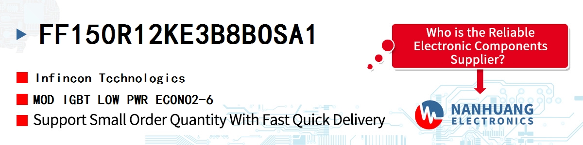 FF150R12KE3B8BOSA1 Infineon MOD IGBT LOW PWR ECONO2-6