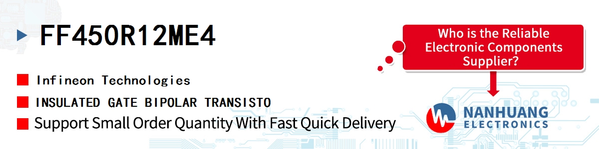 FF450R12ME4 Infineon INSULATED GATE BIPOLAR TRANSISTO