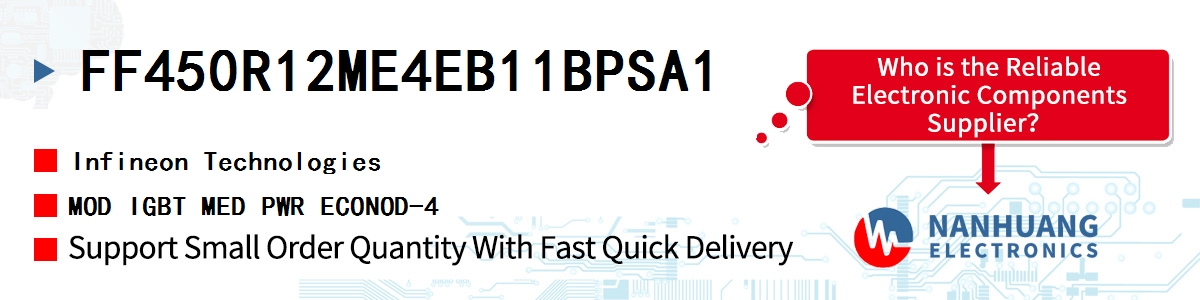 FF450R12ME4EB11BPSA1 Infineon MOD IGBT MED PWR ECONOD-4