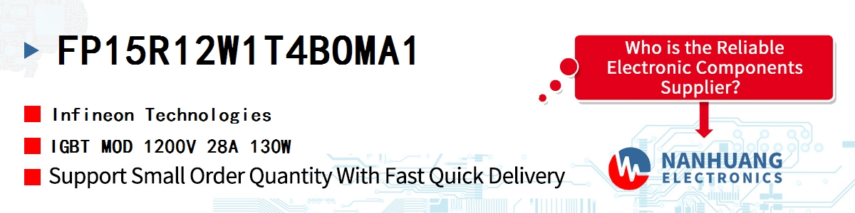 FP15R12W1T4BOMA1 Infineon IGBT MOD 1200V 28A 130W