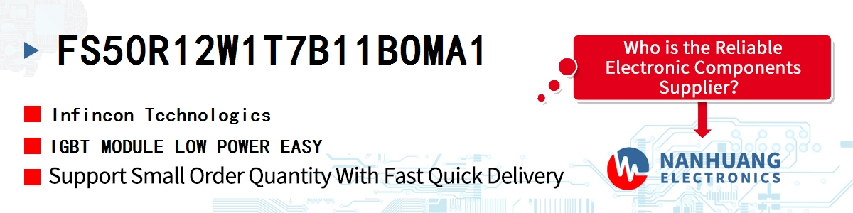 FS50R12W1T7B11BOMA1 Infineon IGBT MODULE LOW POWER EASY