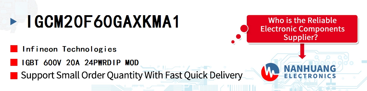 IGCM20F60GAXKMA1 Infineon IGBT 600V 20A 24PWRDIP MOD