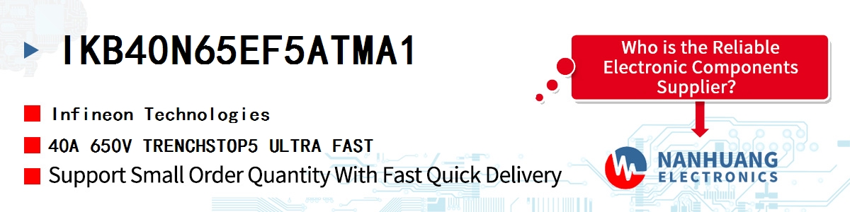 IKB40N65EF5ATMA1 Infineon 40A 650V TRENCHSTOP5 ULTRA FAST