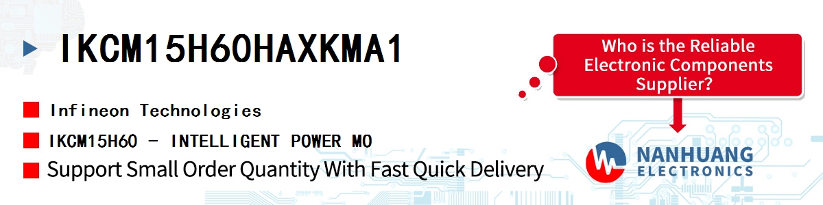 IKCM15H60HAXKMA1 Infineon IKCM15H60 - INTELLIGENT POWER MO