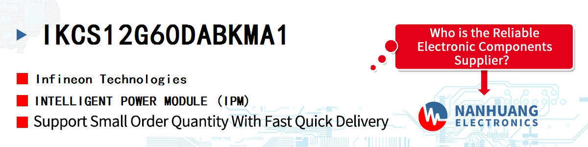 IKCS12G60DABKMA1 Infineon INTELLIGENT POWER MODULE (IPM)