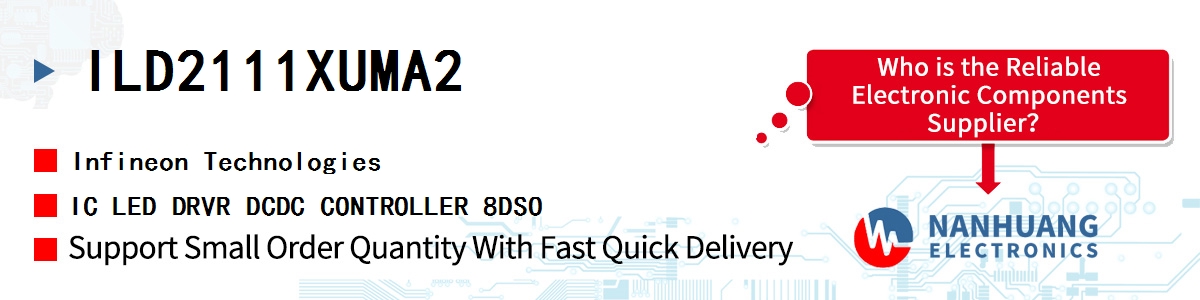 ILD2111XUMA2 Infineon IC LED DRVR DCDC CONTROLLER 8DSO