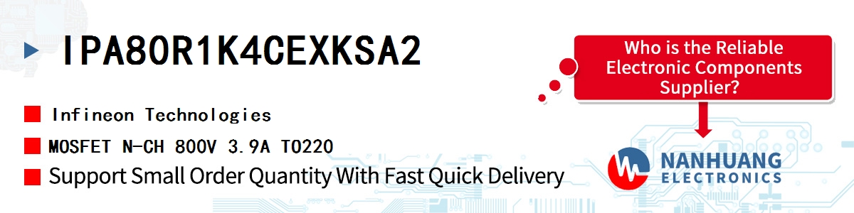 IPA80R1K4CEXKSA2 Infineon MOSFET N-CH 800V 3.9A TO220