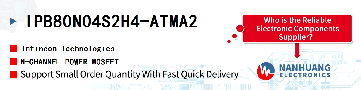 IPB80N04S2H4-ATMA2 Infineon N-CHANNEL POWER MOSFET