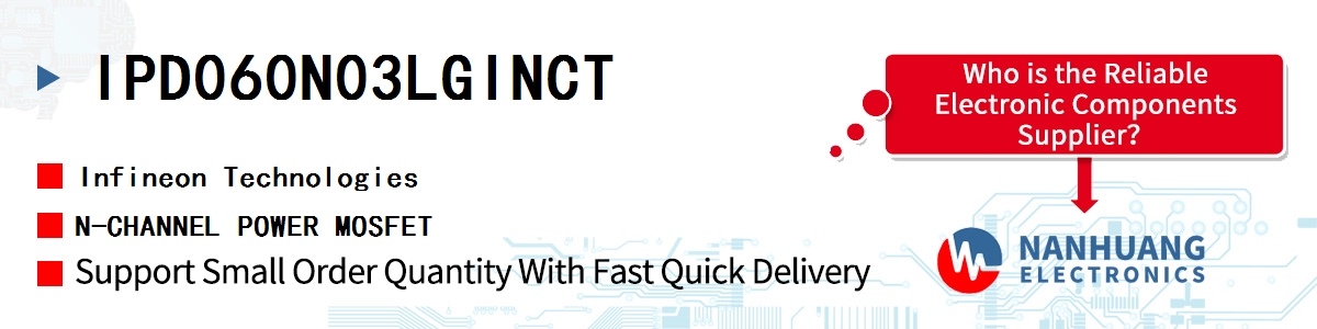 IPD060N03LGINCT Infineon N-CHANNEL POWER MOSFET