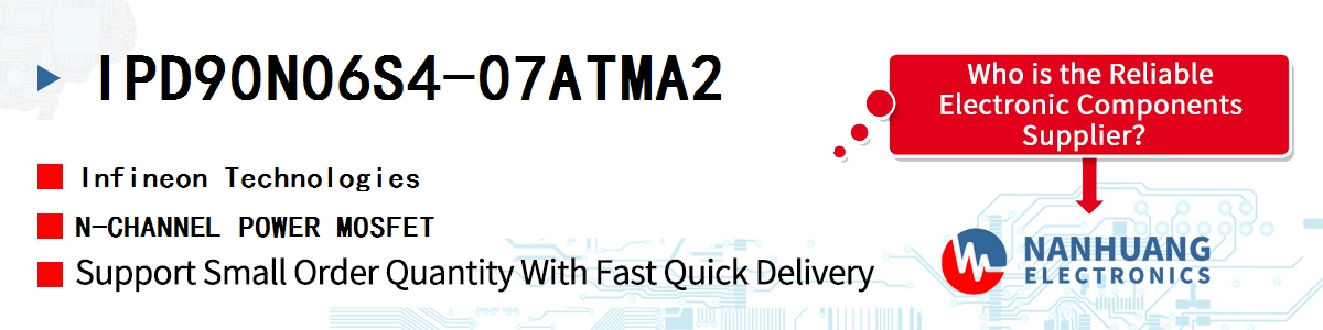 IPD90N06S4-07ATMA2 Infineon N-CHANNEL POWER MOSFET