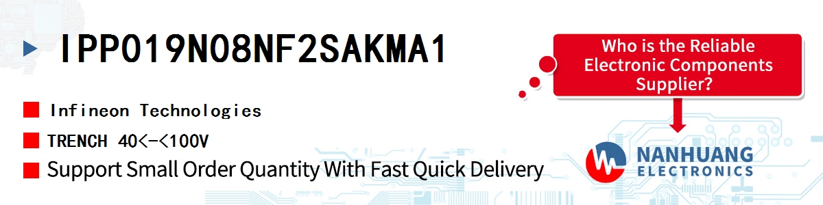 IPP019N08NF2SAKMA1 Infineon TRENCH 40<-<100V