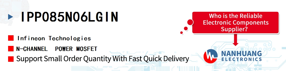 IPP085N06LGIN Infineon N-CHANNEL  POWER MOSFET