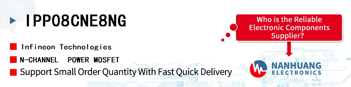 IPP08CNE8NG Infineon N-CHANNEL  POWER MOSFET