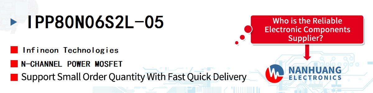 IPP80N06S2L-05 Infineon N-CHANNEL POWER MOSFET