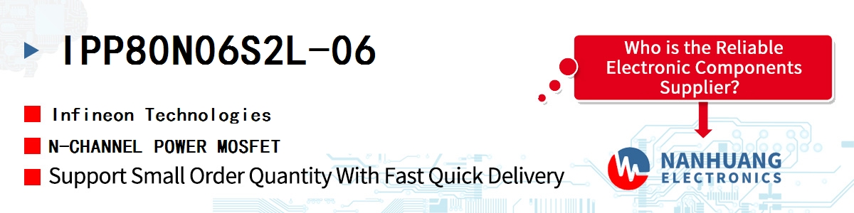 IPP80N06S2L-06 Infineon N-CHANNEL POWER MOSFET
