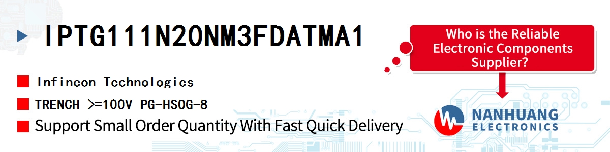 IPTG111N20NM3FDATMA1 Infineon TRENCH >=100V PG-HSOG-8
