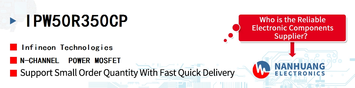 IPW50R350CP Infineon N-CHANNEL  POWER MOSFET
