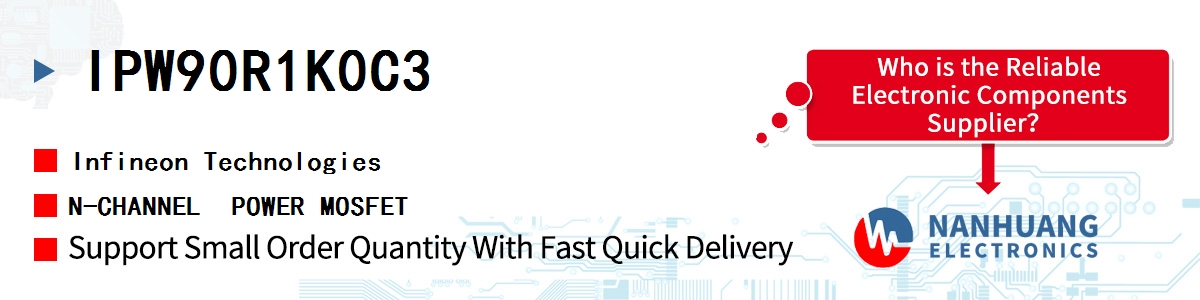 IPW90R1K0C3 Infineon N-CHANNEL  POWER MOSFET