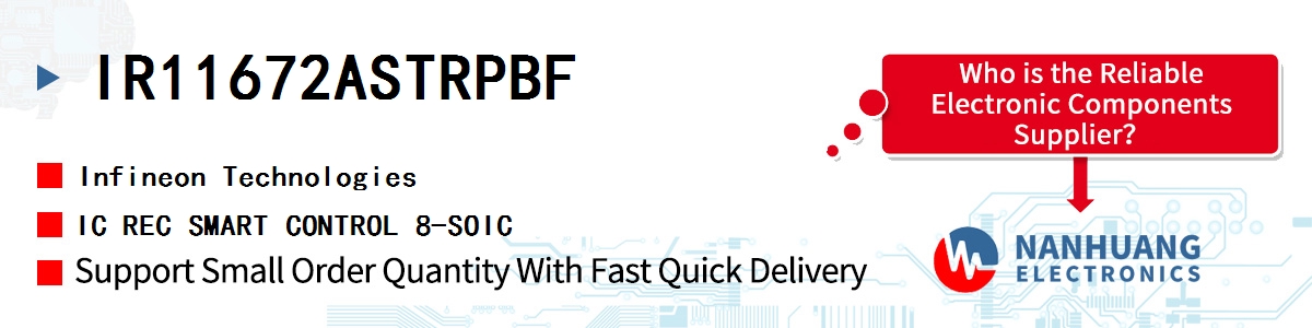 IR11672ASTRPBF Infineon IC REC SMART CONTROL 8-SOIC