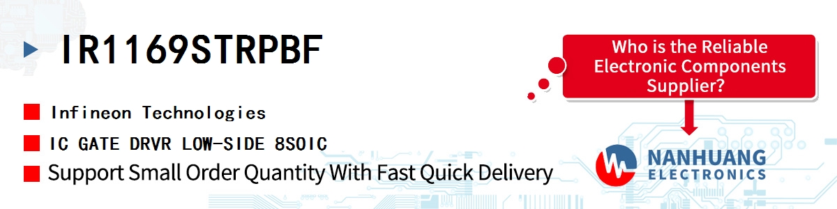 IR1169STRPBF Infineon IC GATE DRVR LOW-SIDE 8SOIC