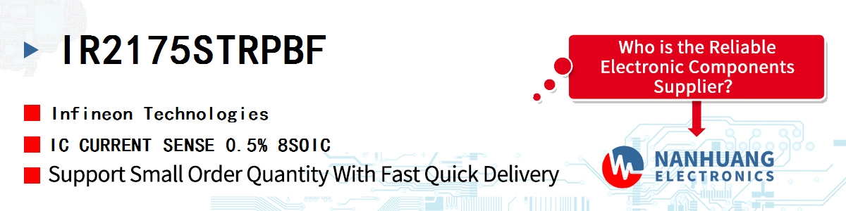 IR2175STRPBF Infineon IC CURRENT SENSE 0.5% 8SOIC