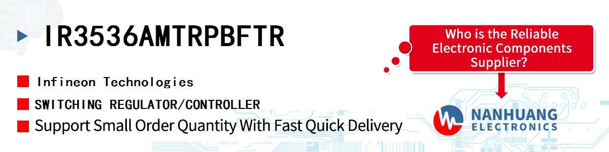 IR3536AMTRPBFTR Infineon SWITCHING REGULATOR/CONTROLLER