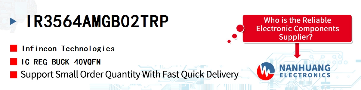 IR3564AMGB02TRP Infineon IC REG BUCK 40VQFN