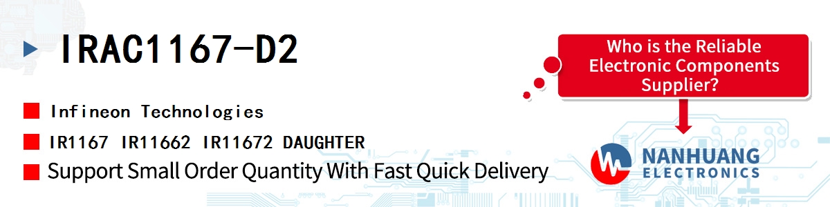 IRAC1167-D2 Infineon IR1167 IR11662 IR11672 DAUGHTER