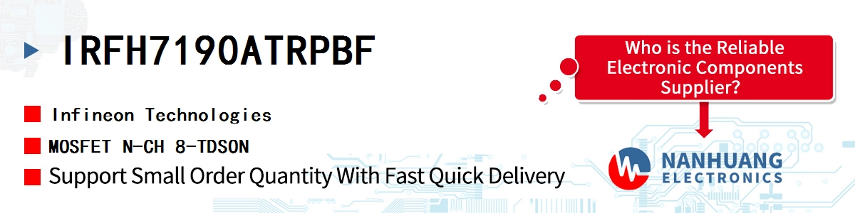 IRFH7190ATRPBF Infineon MOSFET N-CH 8-TDSON