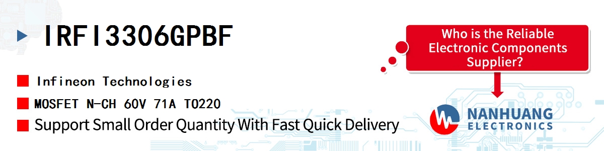 IRFI3306GPBF Infineon MOSFET N-CH 60V 71A TO220