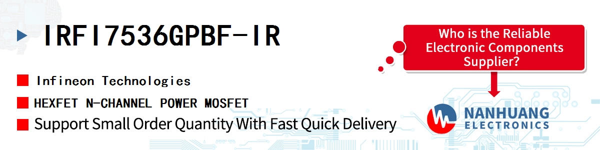 IRFI7536GPBF-IR Infineon HEXFET N-CHANNEL POWER MOSFET