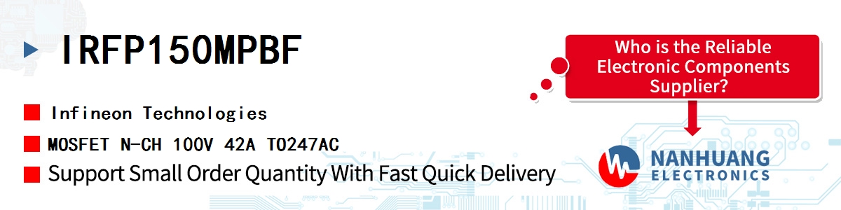 IRFP150MPBF Infineon MOSFET N-CH 100V 42A TO247AC