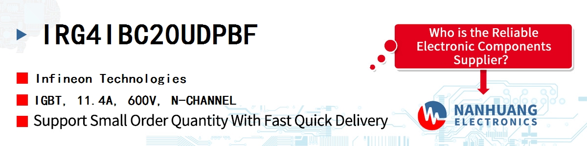 IRG4IBC20UDPBF Infineon IGBT, 11.4A, 600V, N-CHANNEL