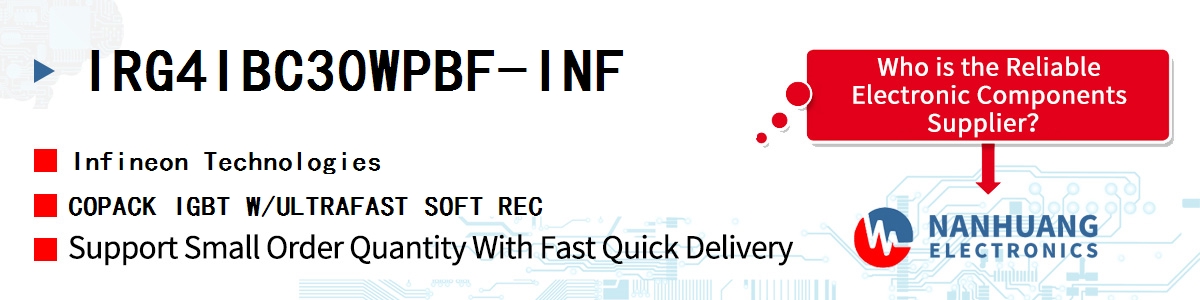 IRG4IBC30WPBF-INF Infineon COPACK IGBT W/ULTRAFAST SOFT REC