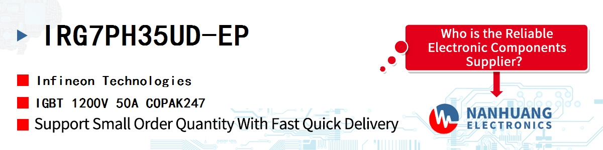 IRG7PH35UD-EP Infineon IGBT 1200V 50A COPAK247