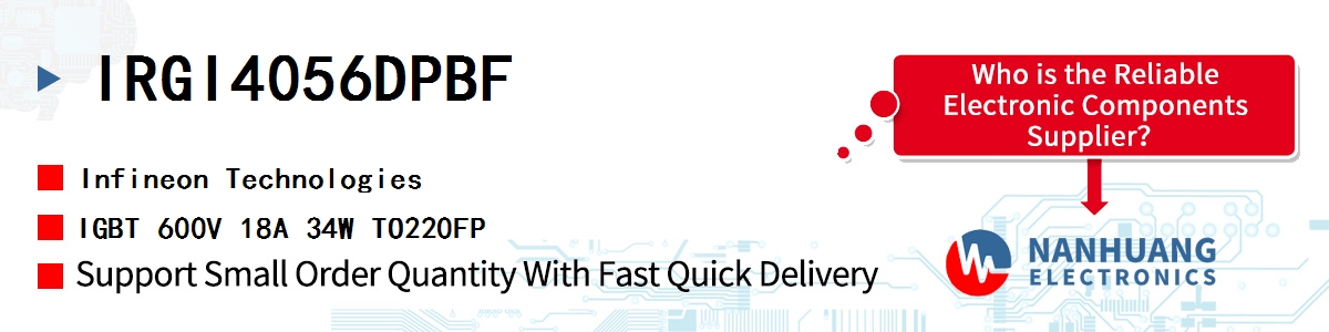 IRGI4056DPBF Infineon IGBT 600V 18A 34W TO220FP