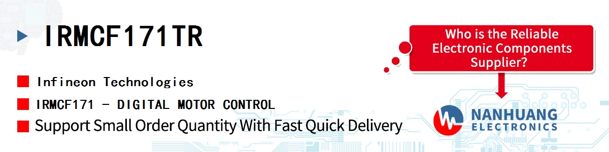 IRMCF171TR Infineon IRMCF171 - DIGITAL MOTOR CONTROL