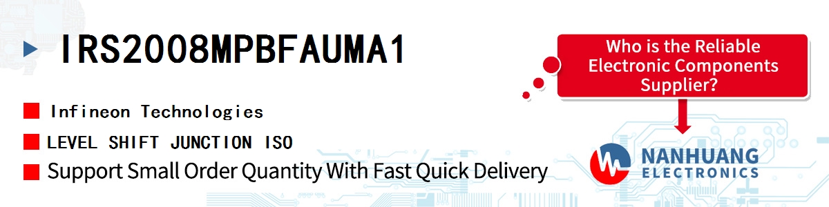 IRS2008MPBFAUMA1 Infineon LEVEL SHIFT JUNCTION ISO