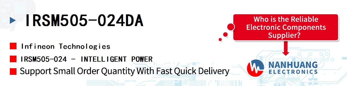 IRSM505-024DA Infineon IRSM505-024 - INTELLIGENT POWER