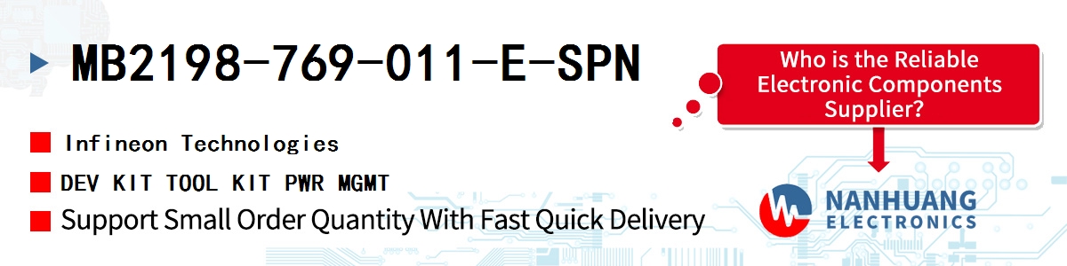 MB2198-769-011-E-SPN Infineon DEV KIT TOOL KIT PWR MGMT