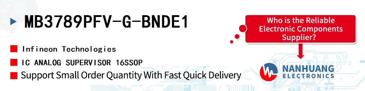 MB3789PFV-G-BNDE1 Infineon IC ANALOG SUPERVISOR 16SSOP